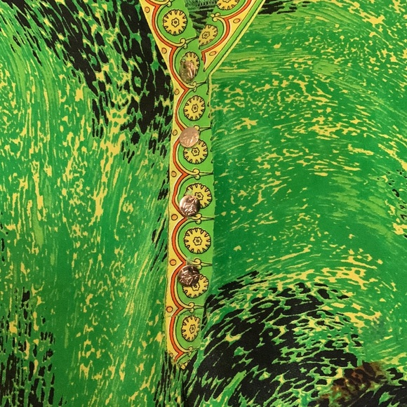 Queen Mulock 💯 Silk butterfly t shirt mini dress - Picture 10 of 17